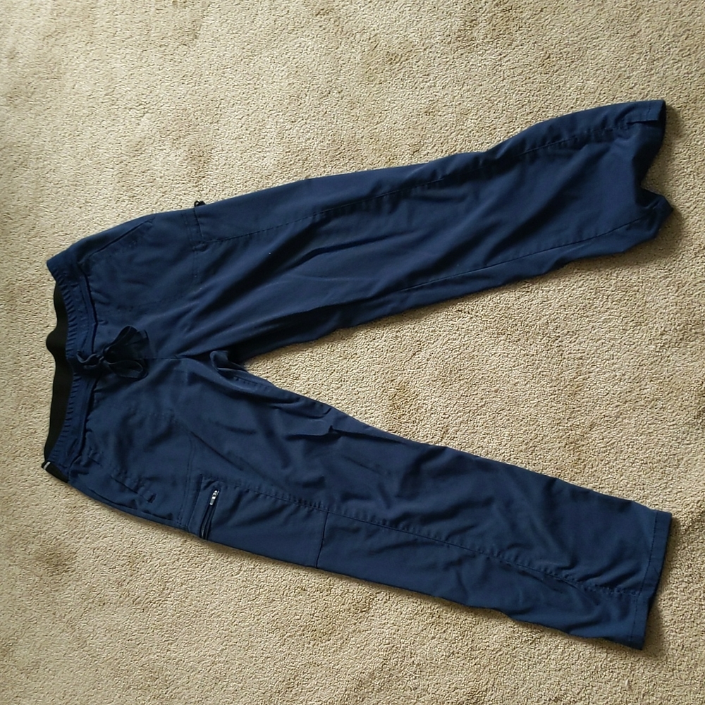 Grey's anatomy navy blue scrub pants (2 pairs)